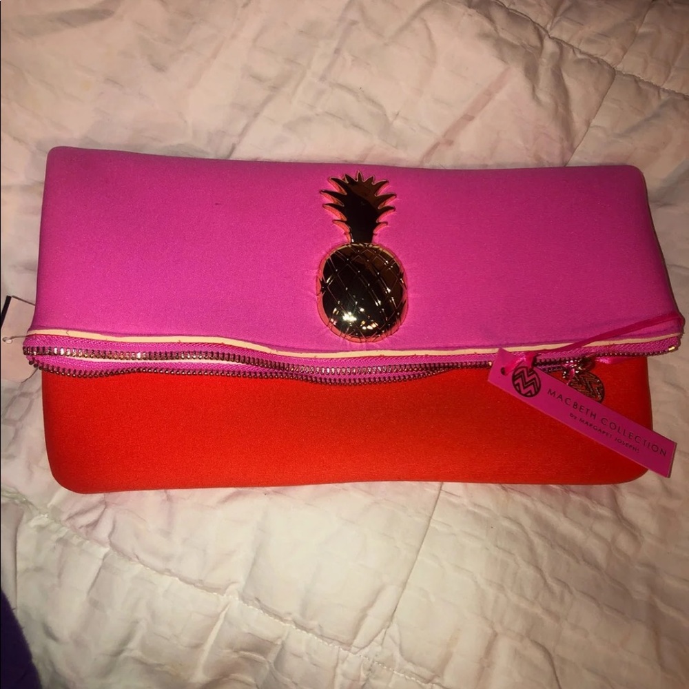 MacBeth Collection pineapple clutch